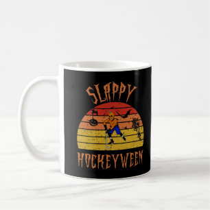 Caneca De Café Hockey Slappy Hockeybetween Pumpkin Jack O' Lanter