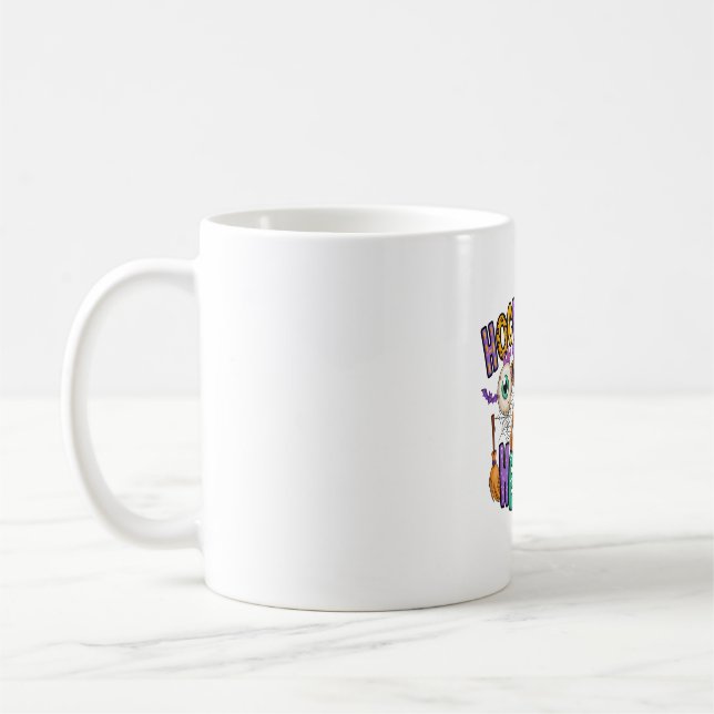 Caneca De Café Hocus Pocus Heifer Halloween Cow (Esquerda)