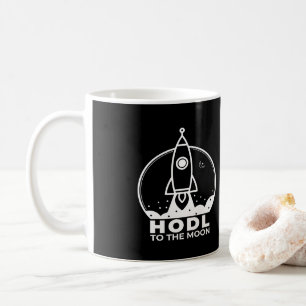 Caneca De Café HODL - À Lua