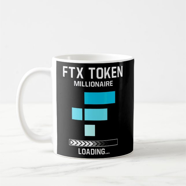 Caneca De Café Hodler Criptocurrency Do Ftx Token Millionaire (Esquerda)