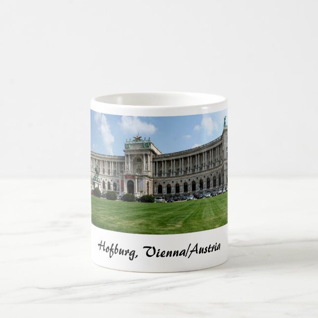 Caneca De Café Hofburg Viena Áustria (Centro)