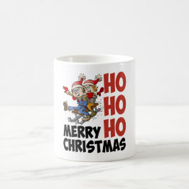 Caneca De Café Hohoho Merry Christmas.