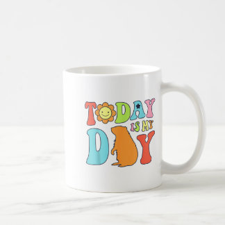 Caneca De Café Hoje É Dia Da Marmota Mulheres Engraçadas Retro 60