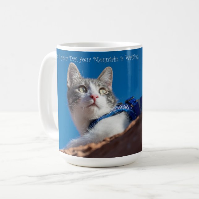 Caneca De Café Hoje é o seu dia (Frente Esquerda)