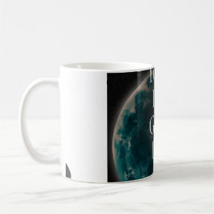 Caneca De Café Hoje É Um Bom Dia Citação Lua Avental - Inspiração
