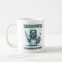 Caneca De Café Hoje é um dia idiota, vou ficar ocupado.