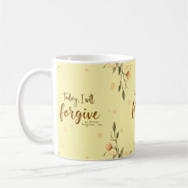 Caneca De Café Hoje, perdoarei como Cristo me perdoa.
