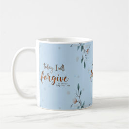 Caneca De Café Hoje, perdoarei como Cristo me perdoa.