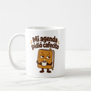 Caneca De Café Hoje resolvo em colheradas: lista de pendências