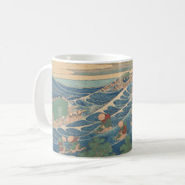 Caneca De Café Hokusai Fuji Seen de Kanaya Mug