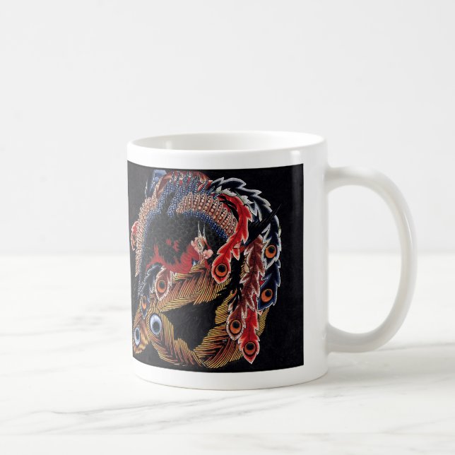 CANECA DE CAFÉ HOKUSAI , “ HOUOU-ZU ” (Direita)