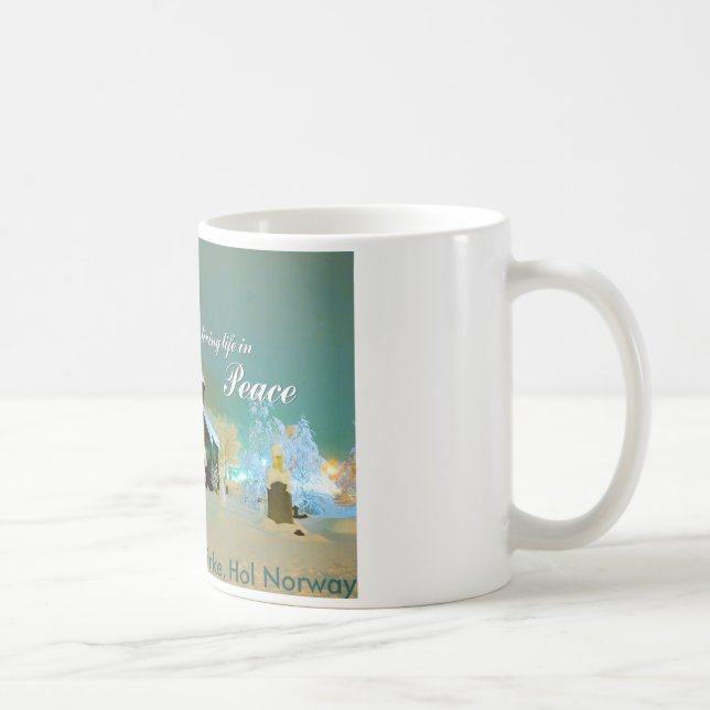 Caneca De Café HOL-kirke-Imagine que todas as pessoas copiam, (Direita)