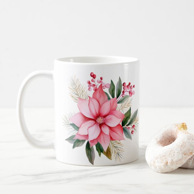 Caneca De Café Holiday  (Com Donut)
