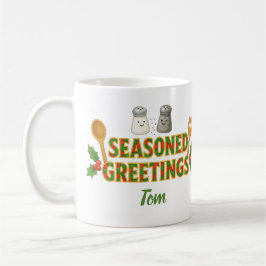 Caneca De Café Holiday Seasoned Greetings
