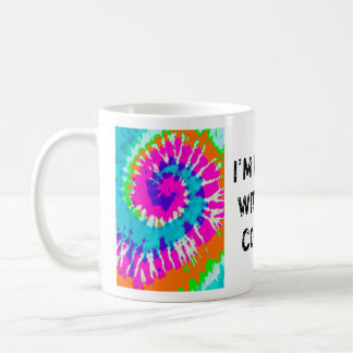 Caneca De Café holiES - Estilo de Batik Espiral de Energia