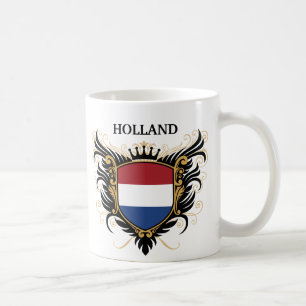 Caneca De Café Holland [personalize]