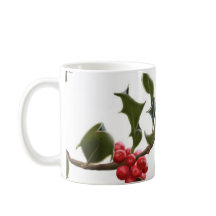 Holly Berries Coffee Mug