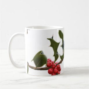 Caneca De Café Holly Berries Coffee Mug