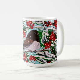 Caneca De Café Holly Berry Junco Cup
