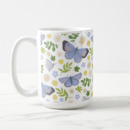 Caneca De Café Holly Blue Butterfly