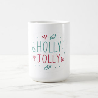 Caneca De Café Holly Jolly