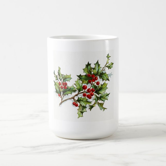 Caneca De Café HollyBerries20150801 (Centro)