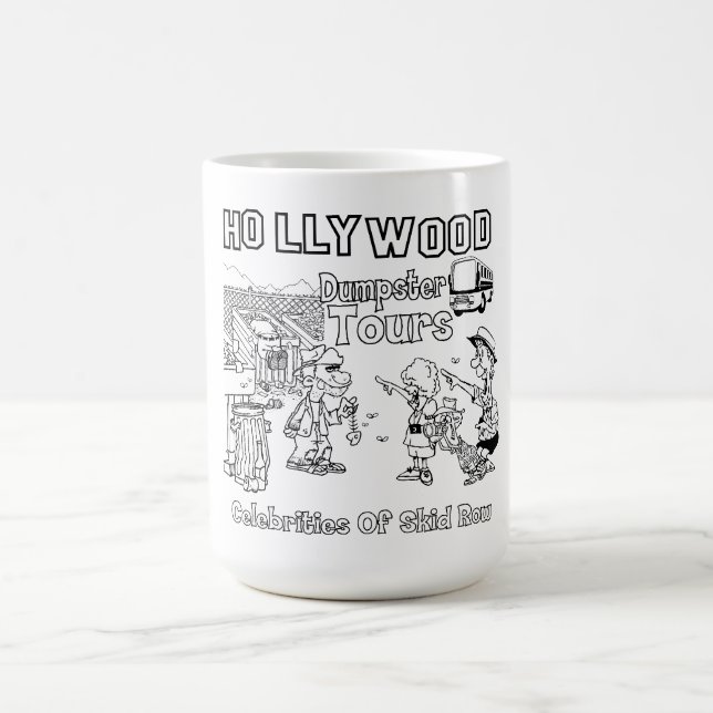 Caneca De Café Hollywood Tours Mug (Centro)