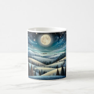 Caneca De Café Holofotes do inverno