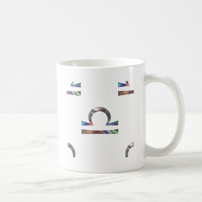 Caneca De Café holograma Libra (Direita)