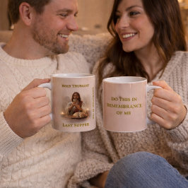 Caneca De Café Holy Thursday Eucharist