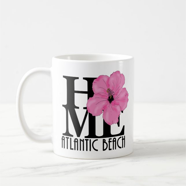 Caneca De Café HOME Atlantic Beach, 11oz, hibiscus rosa (Esquerda)