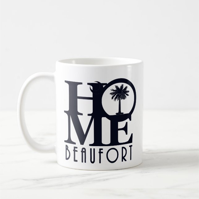 Caneca De Café HOME Beaufort SC 11oz (Esquerda)