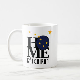 Caneca De Café HOME Ketichikan Alaska 11oz