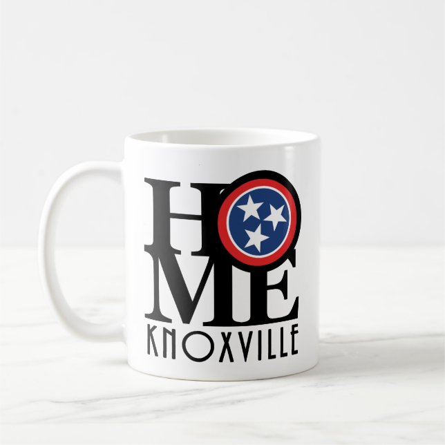Caneca De Café HOME Knoxville Tennessee 11oz (Esquerda)