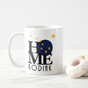 Caneca De Café HOME Kodiak Alaska