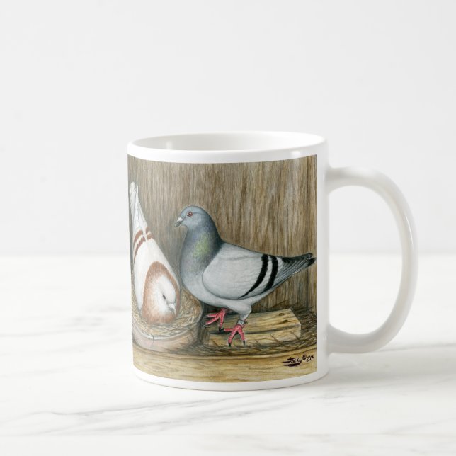 Caneca De Café Home Life de Homers em Corrida (Direita)