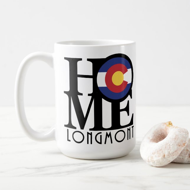 Caneca De Café HOME Longmont 15oz (Com Donut)