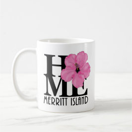 Caneca De Café HOME Merritt Island 11oz Pink Hibiscus