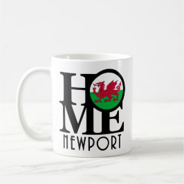 Caneca De Café HOME Newport Wales 11oz
