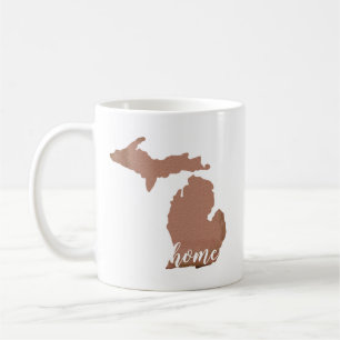 Caneca De Café Home Page Branca de Cobre em Michigan