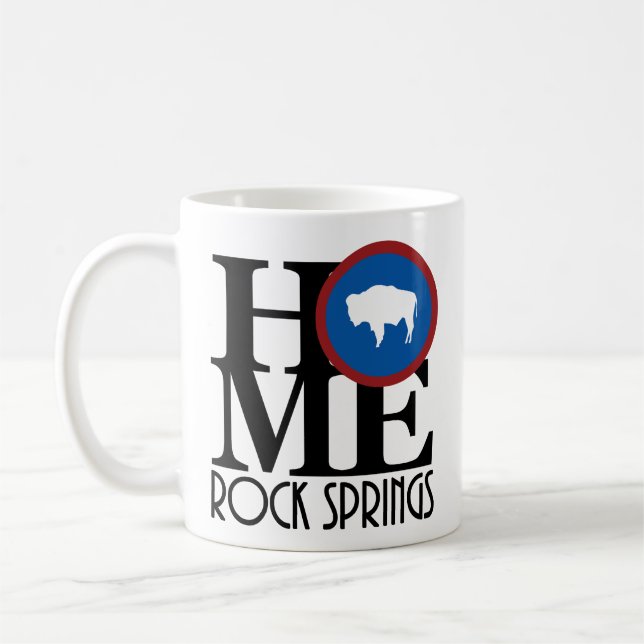 Caneca De Café HOME Rock Primavera, Wyoming 11oz (Esquerda)