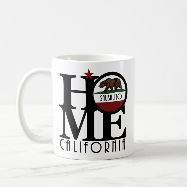 Caneca De Café HOME Sausalito 11oz (Esquerda)