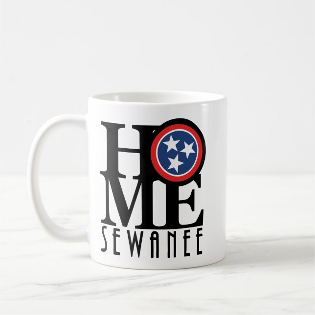 Caneca De Café HOME Sewanee Tennessee 11oz (Esquerda)