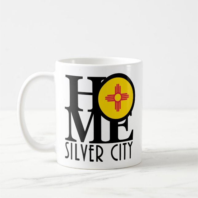 Caneca De Café HOME Silver City 11oz (Esquerda)