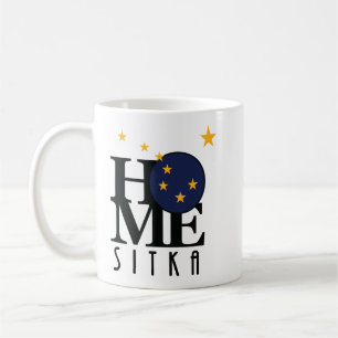 Caneca De Café HOME Sitka Alaska 11oz