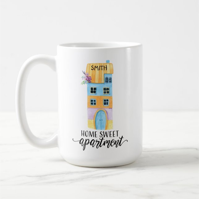 Caneca De Café Home Sweet Apartamento (Esquerda)