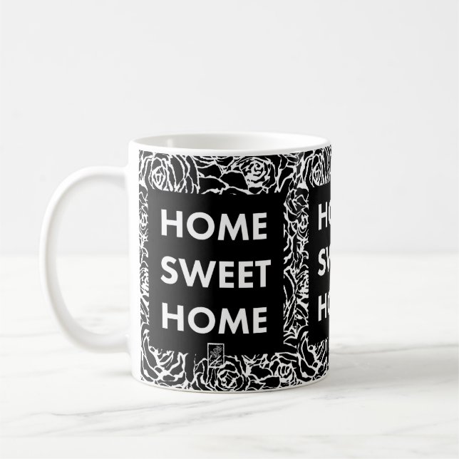 Caneca De Café Home Sweet Home. Coffee Mug. (Esquerda)