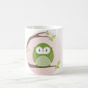 Caneca De Café HOME SWEET HOME : Coruja em uma árvore 2