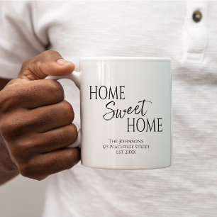 Caneca De Café Home Sweet Home Domicílio