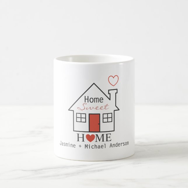 Caneca De Café Home Sweet Personalizado (Centro)